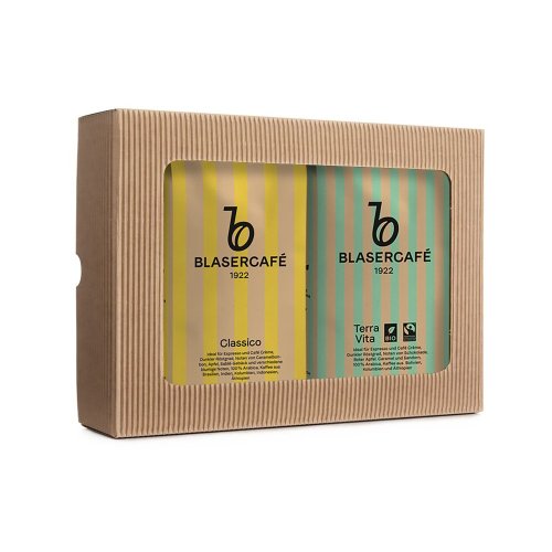 DÁRKOVÝ BALÍČEK BLASERCAFÉ 100% ARABICA zrnková káva 2x250g