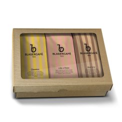 DÁRČEKOVÉ BALENIE BLASERCAFÉ TRILOGIE zrnková káva 3x250g