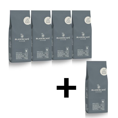 BLASERCAFÉ SERA mletá káva bez kofeinu 250g 4+1 zdarma