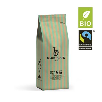 TERRA VITA Bio Fairtrade zrnková káva 100% arabica
