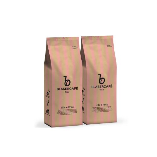 BLASERCAFÉ LILLA E ROSE zrnková káva 2x250g