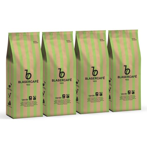 BLASERCAFÉ VERDE HAVELAAR zrnková káva 4x250g